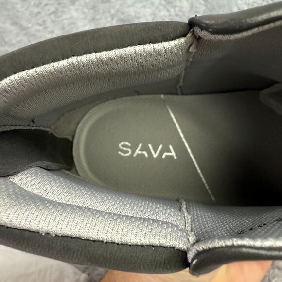 Sava Softwalk Hope Booties Black Leather Women's Size 9 Ankle Boots MSRP $150 - Picture 5 of 12